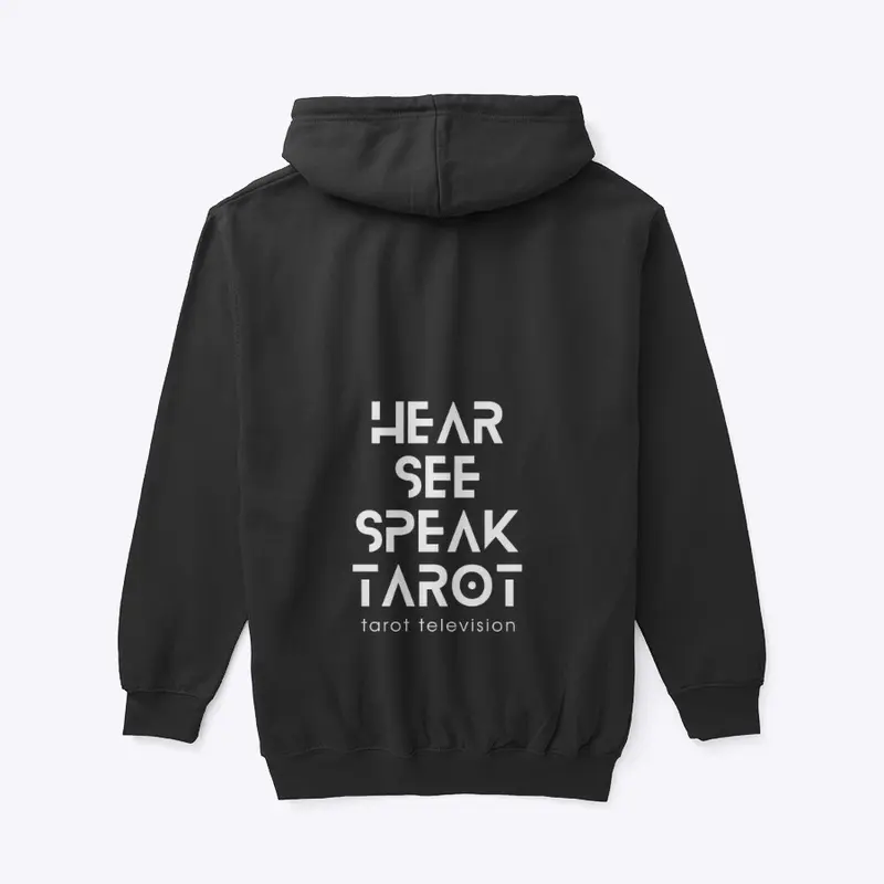 Hear See Speak Tarot Zip Hoodie - Unisex