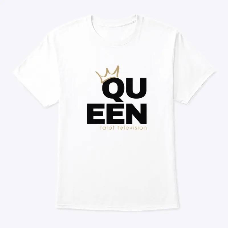 Queen Classic White Tee - Unisex